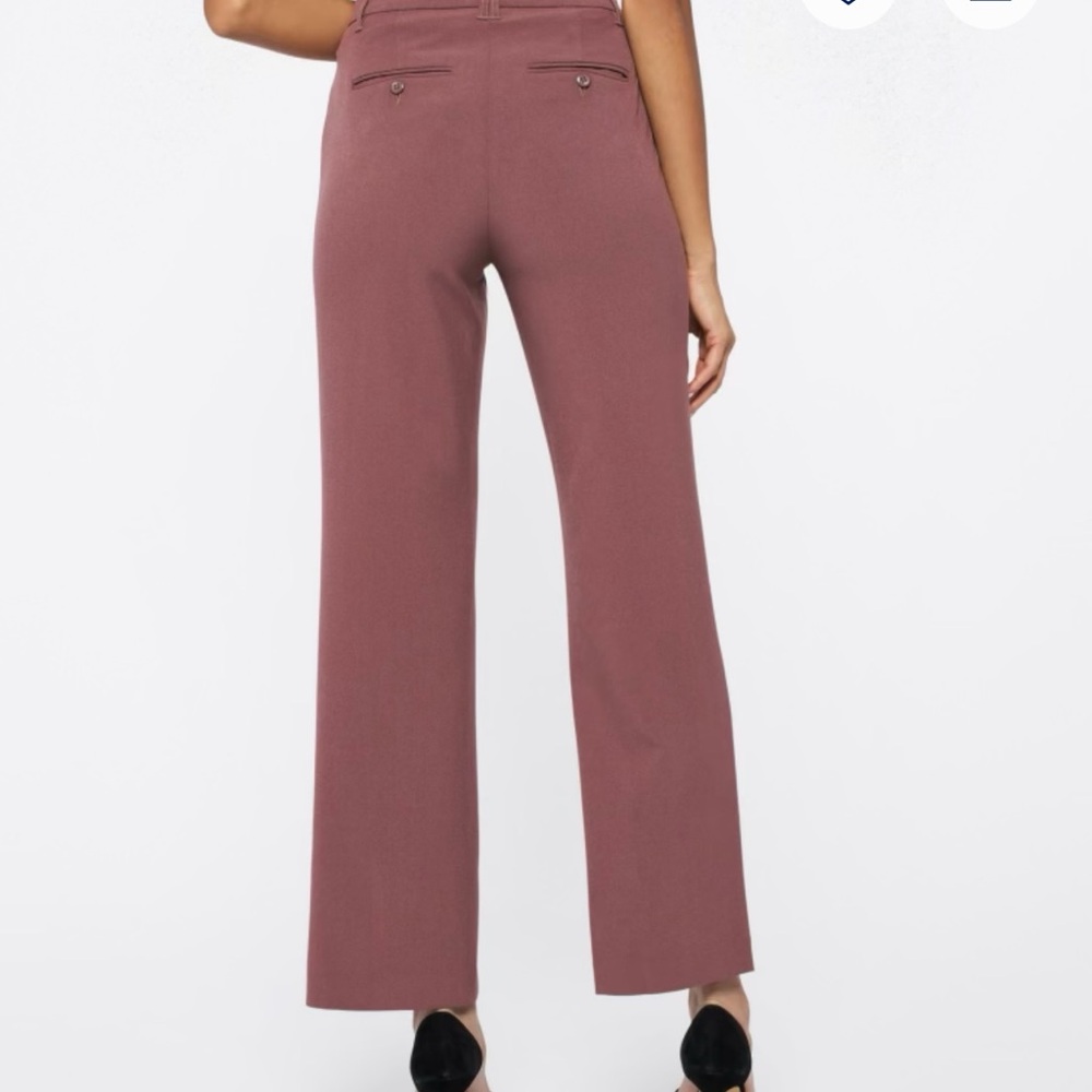 High Rise Bootcut Slacks - Picture 3 of 5